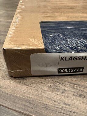 New IKEA KLAGSHAMN Cover For Back Cushion Skiftebo Blue 905.137.84